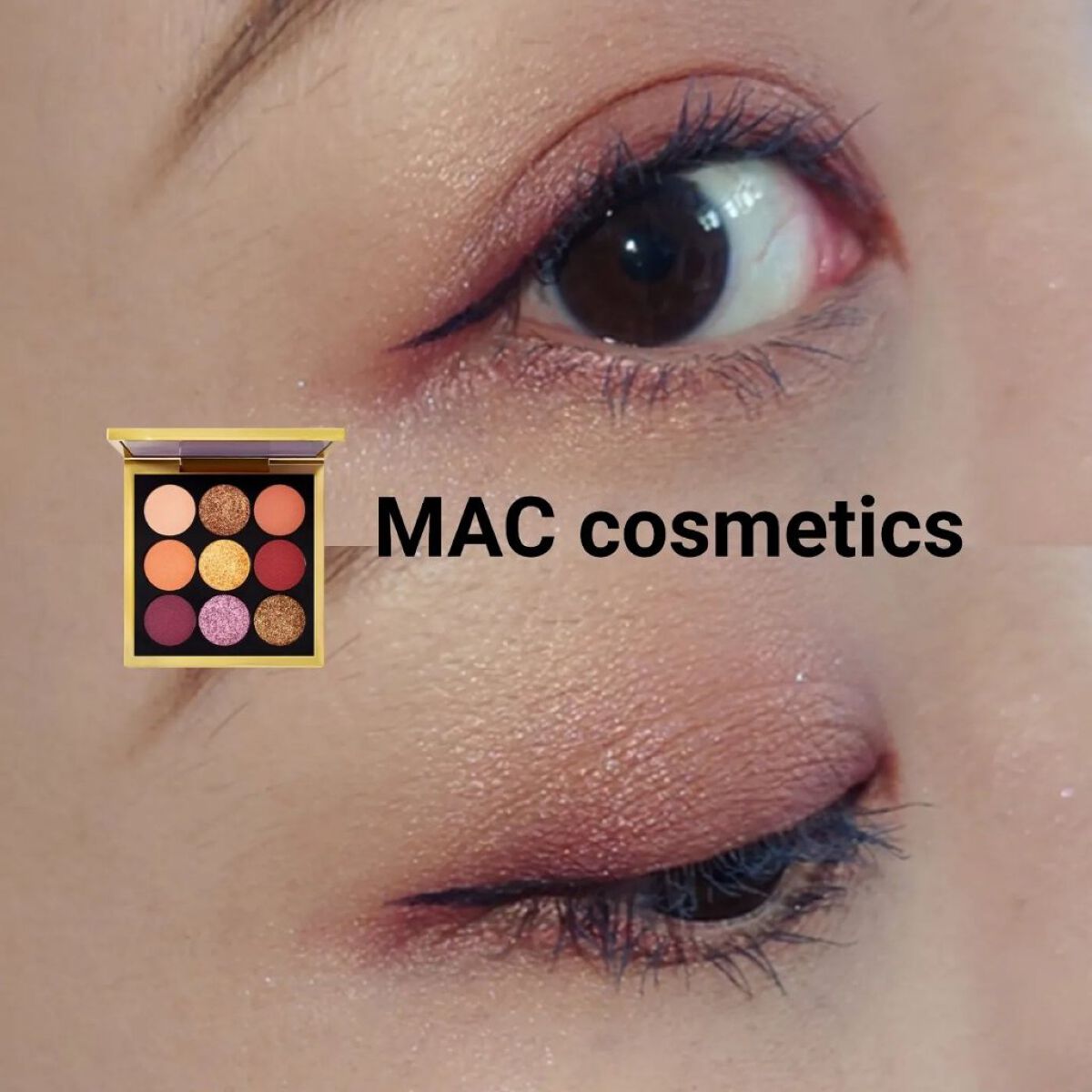 スモール アイシャドウ レフト ユー オン レッド/M・A・C/単色アイシャドウを使ったクチコミ（1枚目）