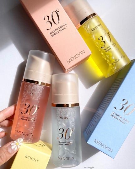 30秒クイックバブルマスク95ml リフト/MENOKIN/シートマスク・パックを使ったクチコミ(2枚目)