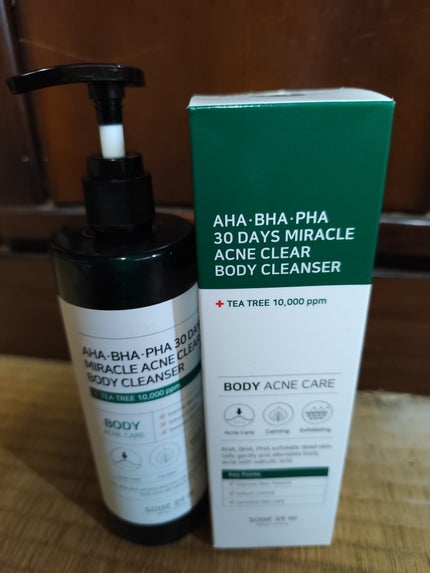 AHA·BHA·PHA 30デイズミラクルアクネボディクレンザー/SOME BY MI/ボディソープを使ったクチコミ(1枚目)