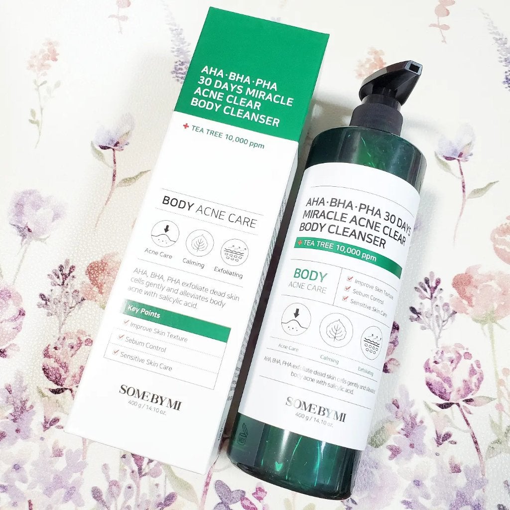 AHA·BHA·PHA 30デイズミラクルアクネボディクレンザー/SOME BY MI/ボディソープを使ったクチコミ(1枚目)