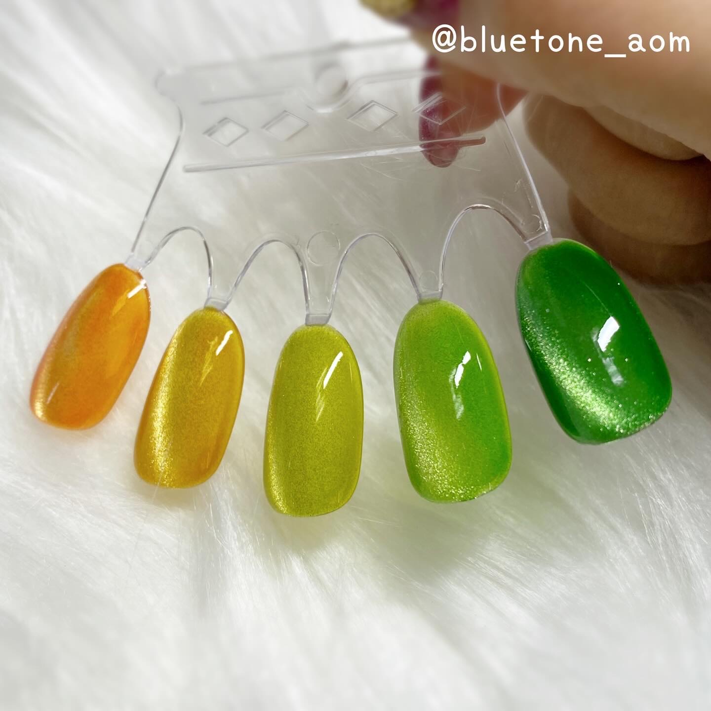 ビー玉マグネットジェル/ネイル工房/ジェルネイルを使ったクチコミ（3枚目）