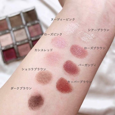 UR GLAM　POWDER EYESHADOW ローズブラウン〈パール〉/U R GLAM/シングルアイシャドウを使ったクチコミ（2枚目）