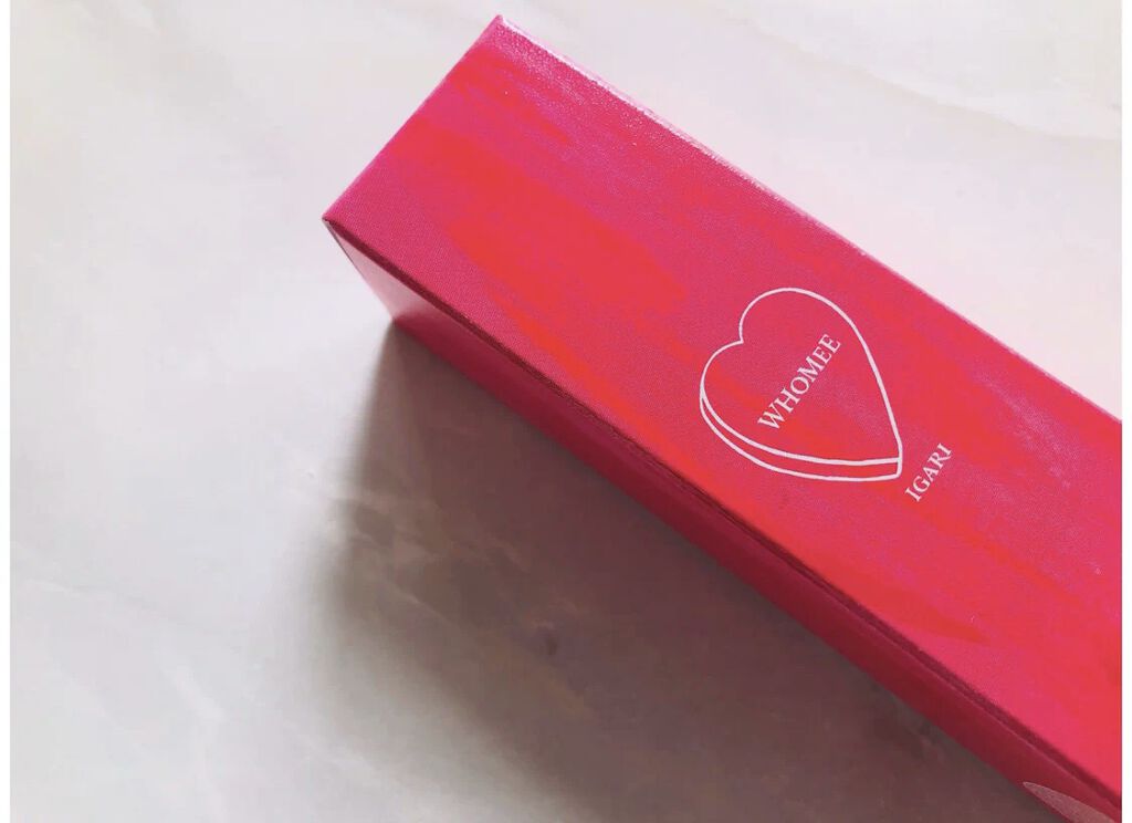 WHOMEE チークブラシ 熊野筆のクチコミ「| WHOMEE |

チークブラシ

イガリさんのこだわりチークブラシ🙆‍♀️💕

.....」（2枚目）