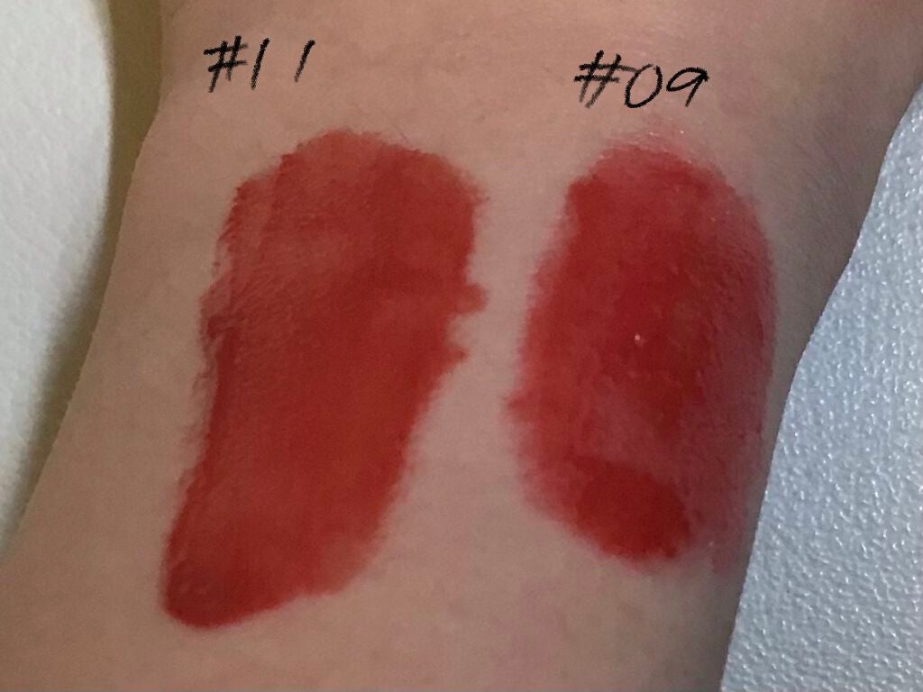 ムームー on LIPS 「ロムアンドジューシーラスティングティントピンクパンプキン(11..」(1枚目)