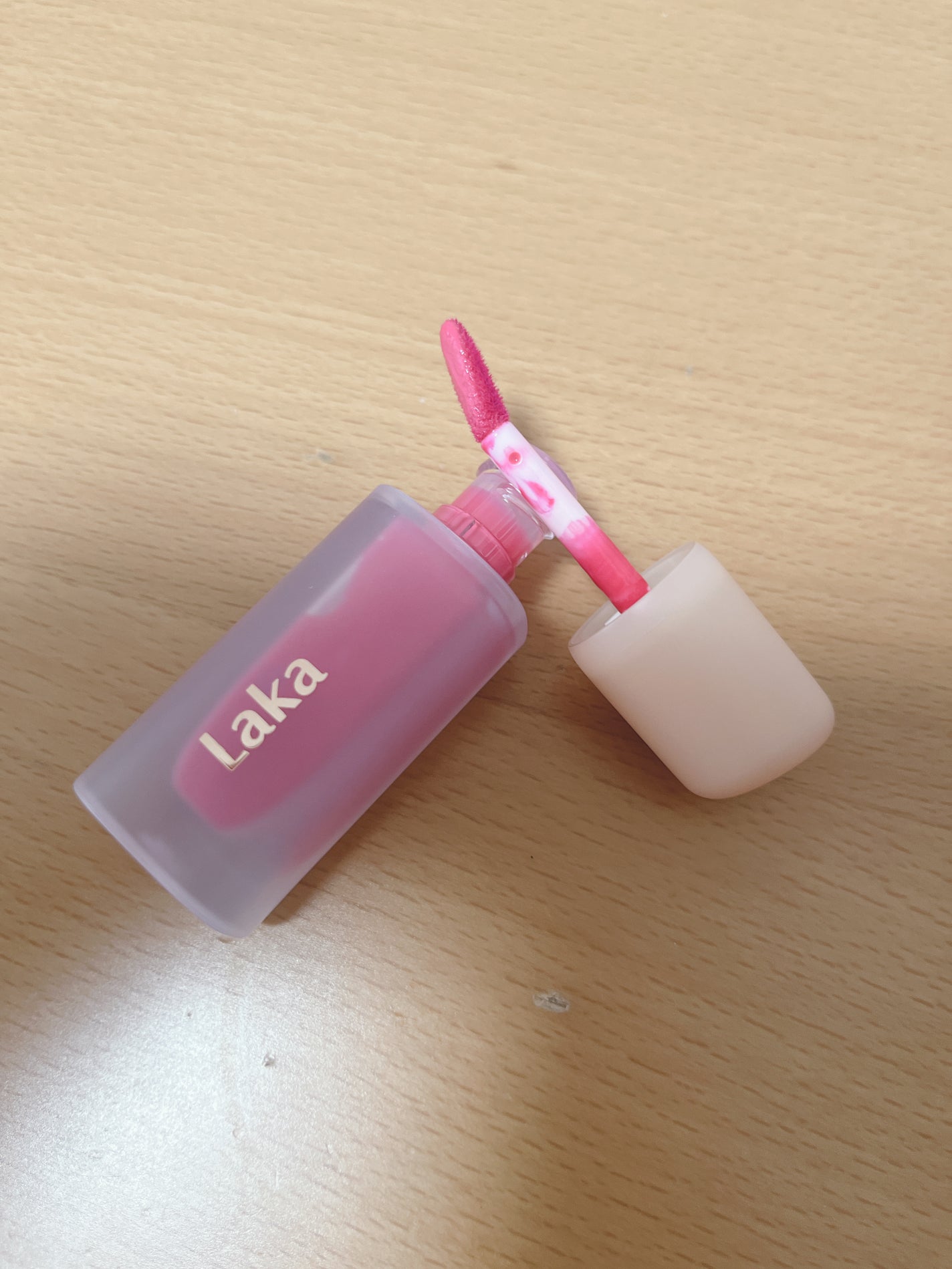 フルーティーグラムティント/Laka/リップティントを使ったクチコミ(2枚目)