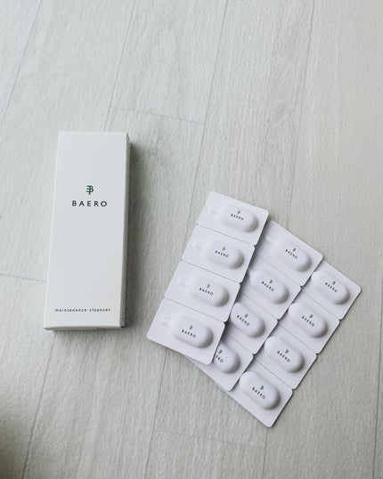 メンテナンスクレンザー/BAERO/スクラブ・ゴマージュを使ったクチコミ(2枚目)