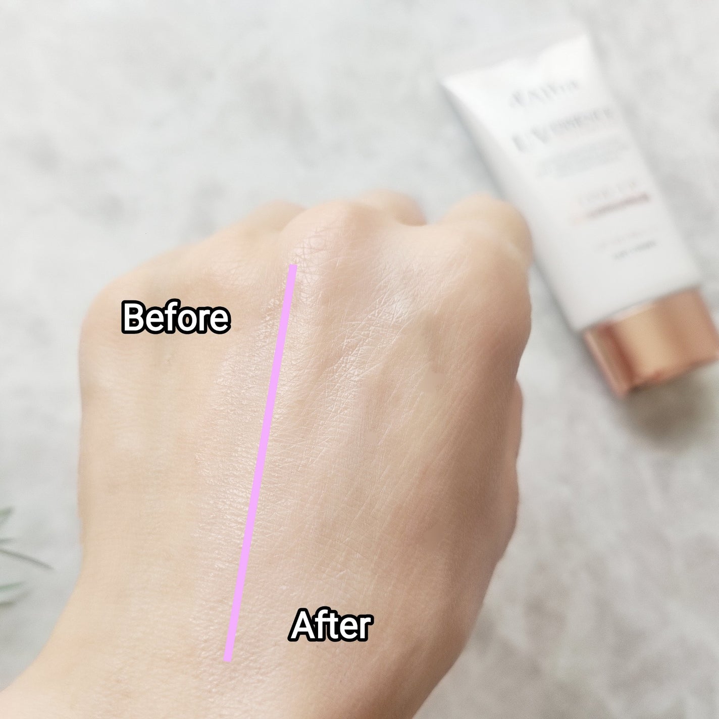 ウォータフルトーンアップサンクリーム/ダルバ/日焼け止めクリームを使ったクチコミ(5枚目)