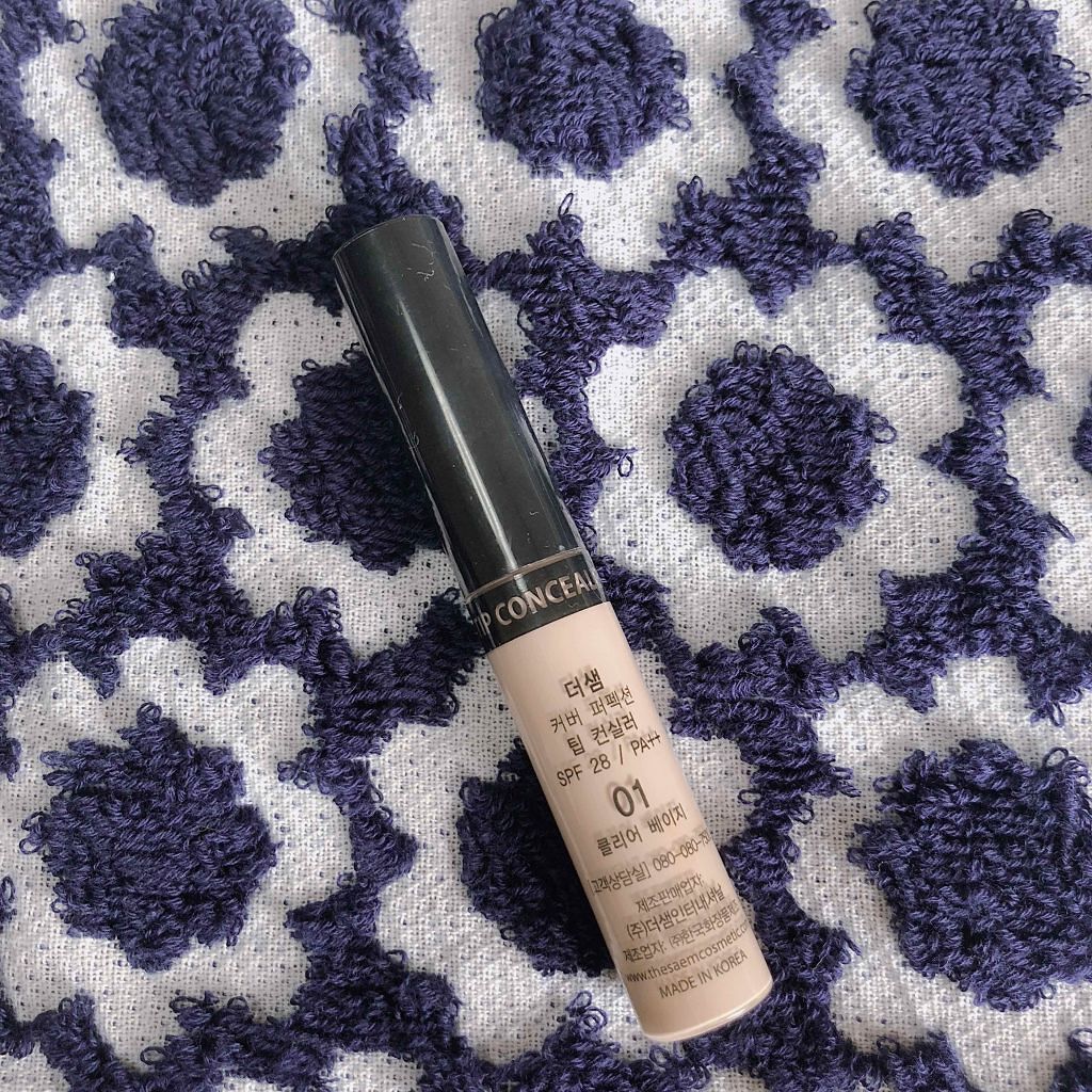 カバーパーフェクション チップコンシーラー/the SAEM/リキッドコンシーラーを使ったクチコミ(1枚目)