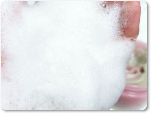 ピンクアロエメレンゲクレンザー/APRILSKIN/その他洗顔料を使ったクチコミ(5枚目)