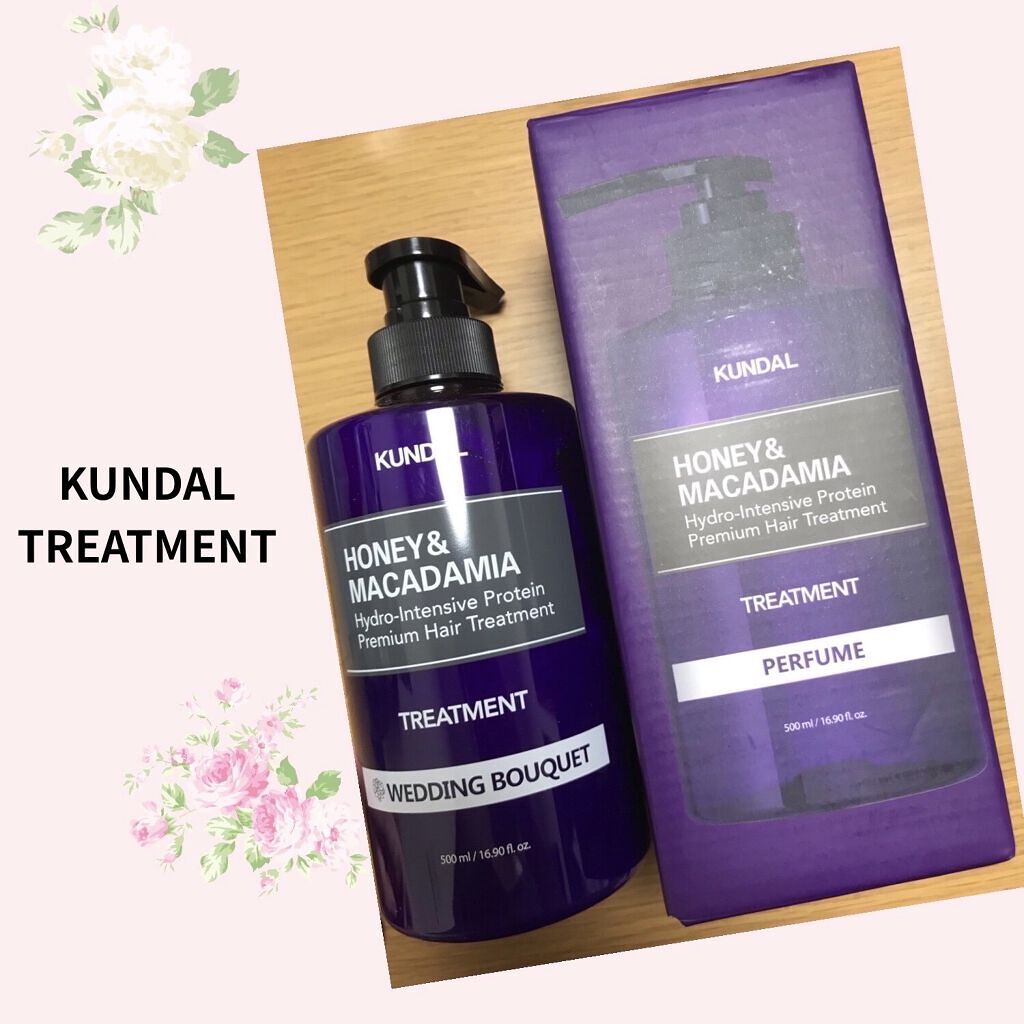 プロテイントリートメント 04.チェリーブラッサム Cherry Blossom/KUNDAL/コンディショナー単品を使ったクチコミ（1枚目）