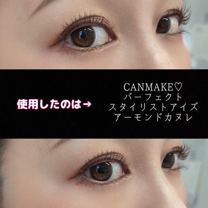 パーフェクトスタイリストアイズ/キャンメイク/アイシャドウパレットを使ったクチコミ(1枚目)