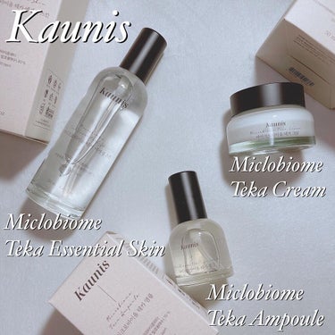 マイクロバイオームテカエッセンシャルスキン/KAUNIS/化粧水を使ったクチコミ（1枚目）