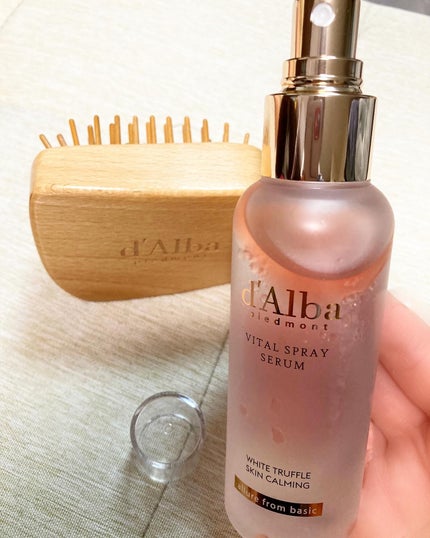 ダルバ ホワイトトリュフバイタルスプレーセラム/ダルバ/ミスト状化粧水を使ったクチコミ(3枚目)