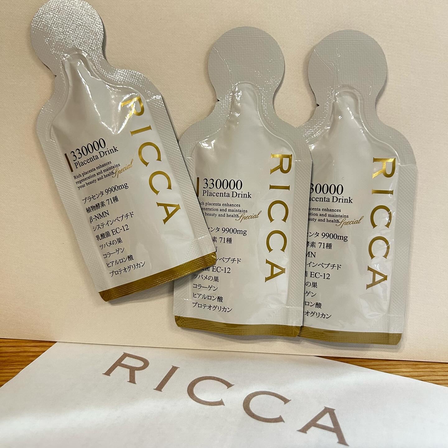 RICCA 330000プラセンタドリンク スマートパック/RICCA/美容ドリンクを使ったクチコミ（1枚目）