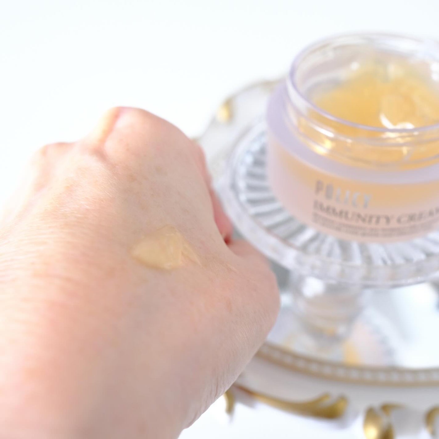 イミュニティクリーム/ポリシー化粧品/フェイスクリームを使ったクチコミ(5枚目)