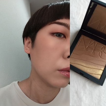 パラダイスファウンド ブロンズパウダー/NARS/パウダーチークを使ったクチコミ(3枚目)