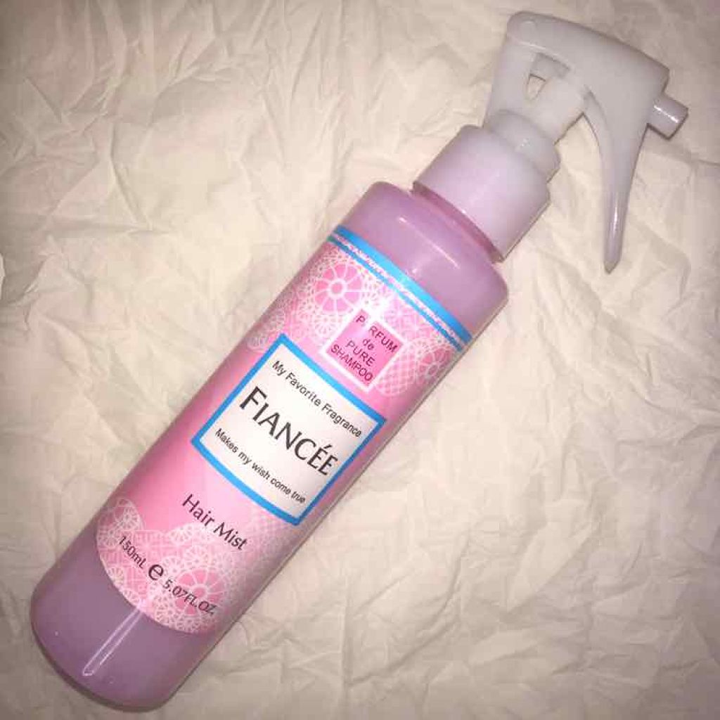 フレグランスヘアミスト ピュアシャンプーの香り/フィアンセ/ヘアミストを使ったクチコミ（1枚目）
