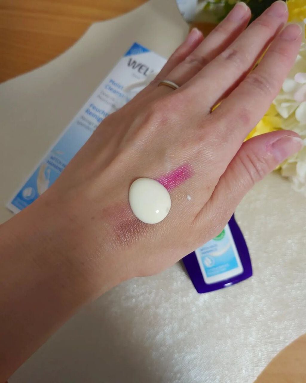 モイスチャー クレンジングミルク/WELEDA/ミルククレンジングを使ったクチコミ(5枚目)