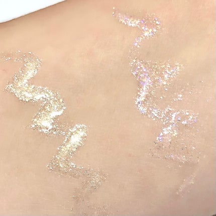 美容液ラメライナー 203 クリームイエロー/Borica/リキッドアイライナーを使ったクチコミ(2枚目)