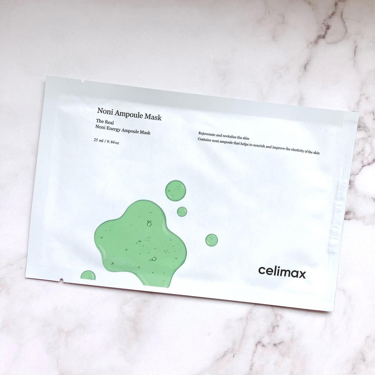 ノニアンプルマスク/celimax/シートマスク・パックを使ったクチコミ（1枚目）