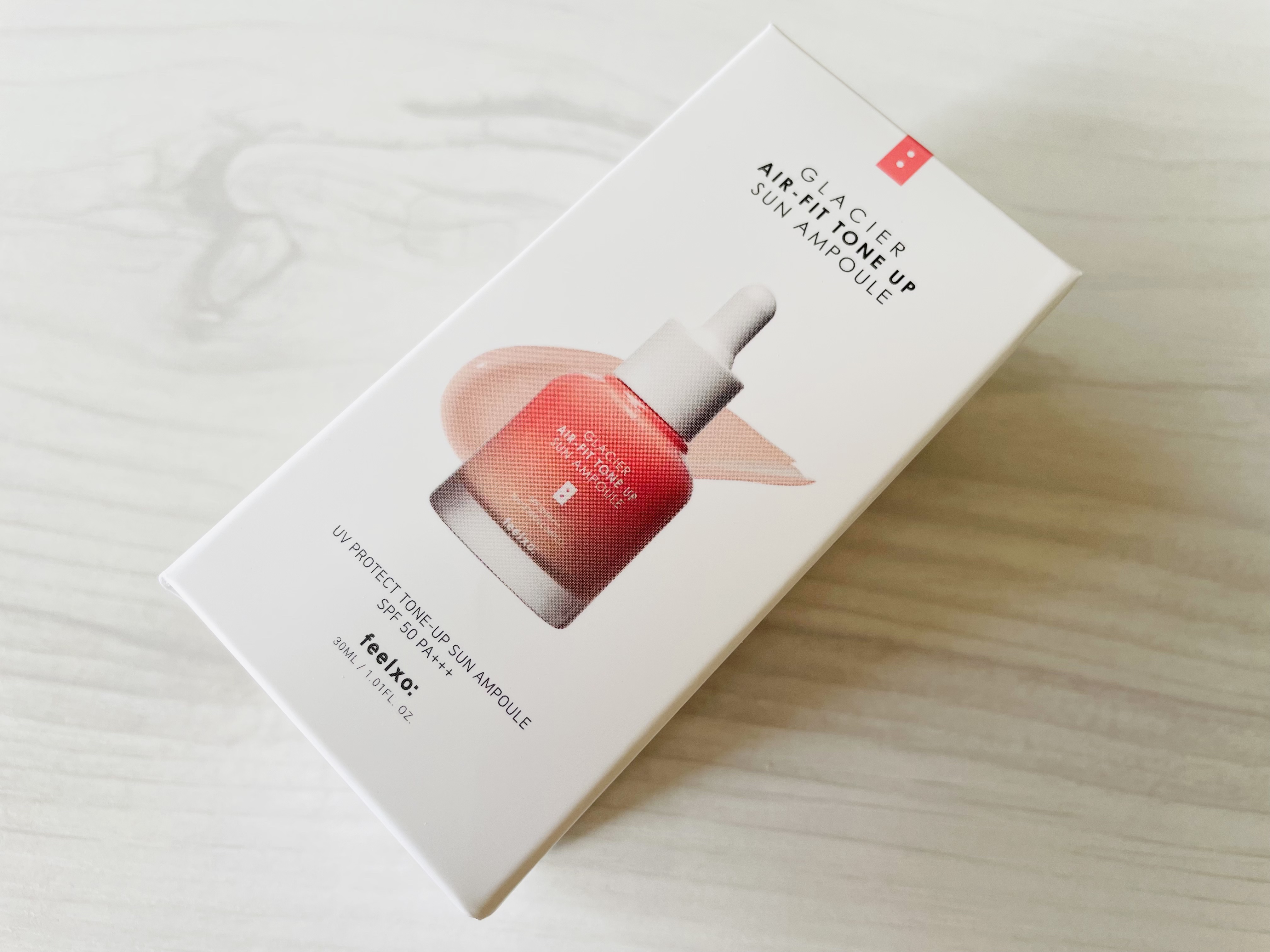 ピルソ グラシアエアフィットトーンアップサンアンプル SPF50 PA+++/feelxo/化粧下地を使ったクチコミ（3枚目）