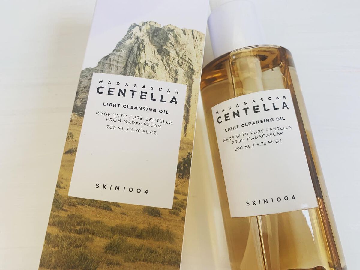 センテラ ライトクレンジングオイル/SKIN1004/オイルクレンジングを使ったクチコミ（1枚目）