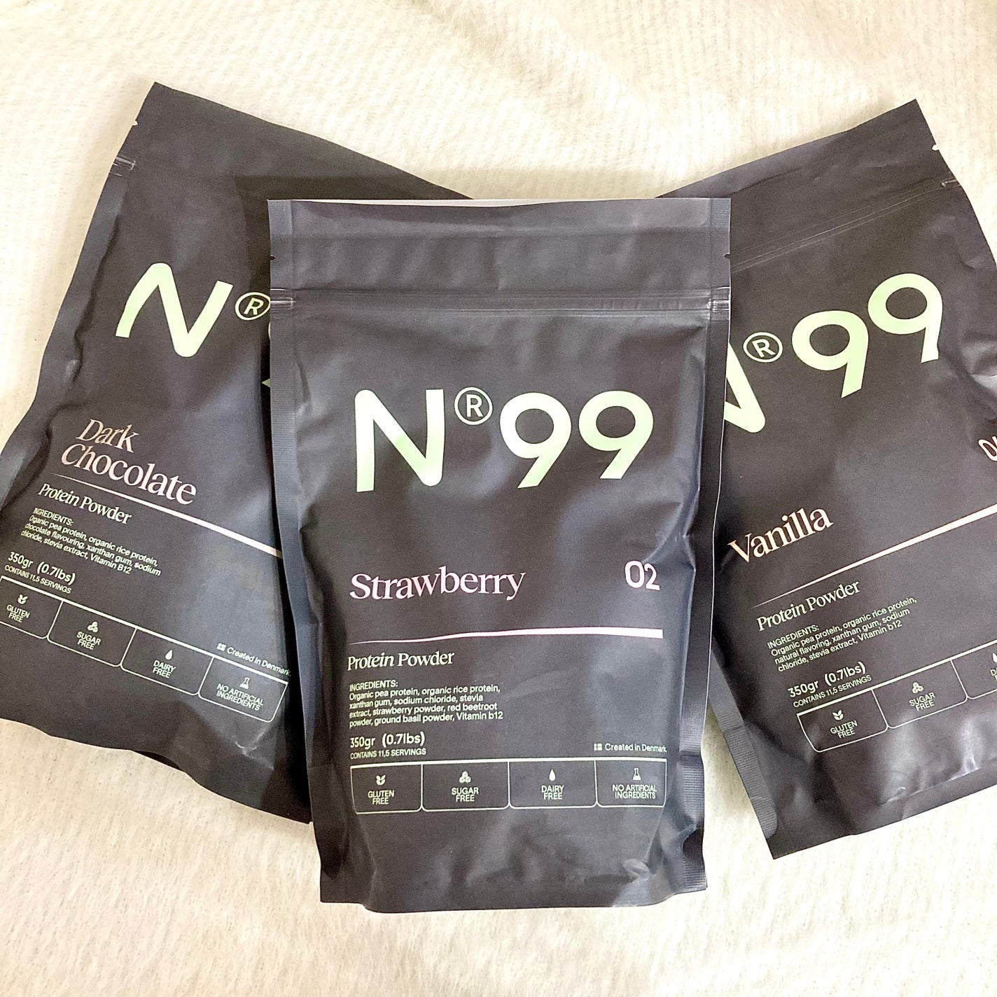 n99 ダークチョコレート プロテインパウダー/99 FOODS/食品を使ったクチコミ(1枚目)