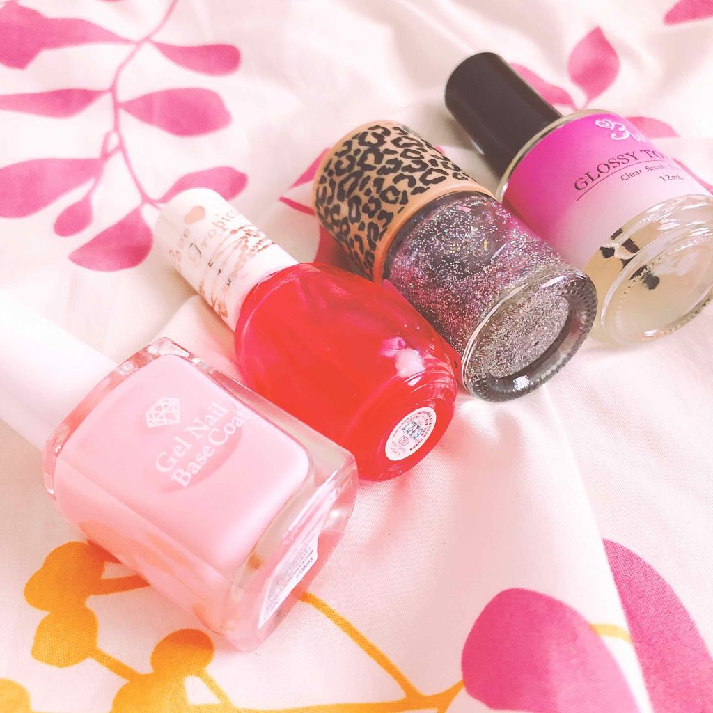 ジェルネイル ベースコート/LOUJENE/ネイルベースコートを使ったクチコミ（2枚目）