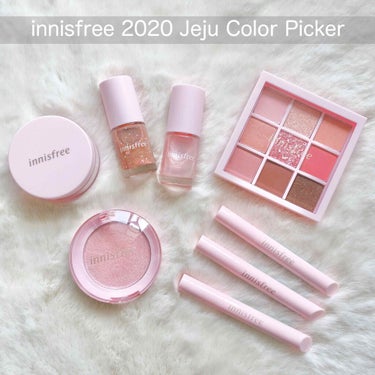 チェリーブロッサム アイシャドウ パレット 2020 Jeju Color Picker/innisfree/パウダーアイシャドウを使ったクチコミ（1枚目）