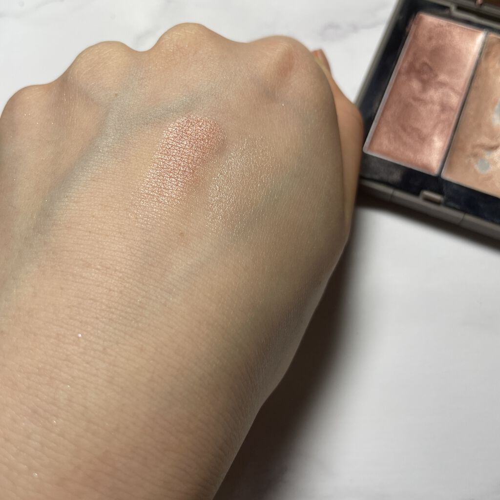 THREE シマリング グロー デュオ/THREE/クリームハイライトを使ったクチコミ（3枚目）