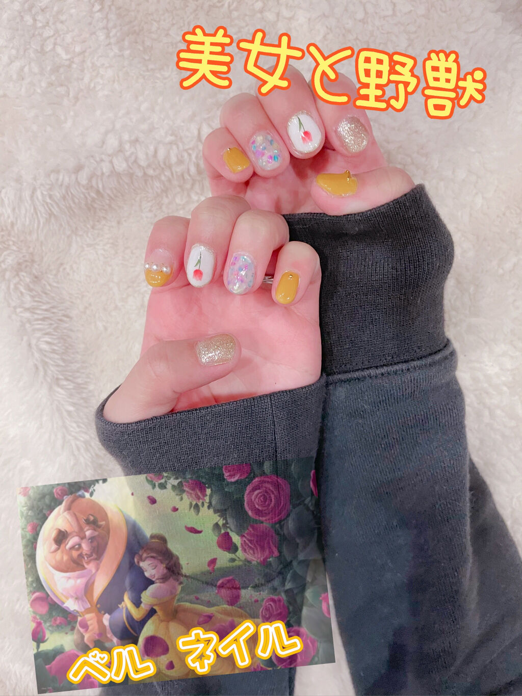 しずくネイルシール/キャンドゥ/ネイルシールを使ったクチコミ（1枚目）