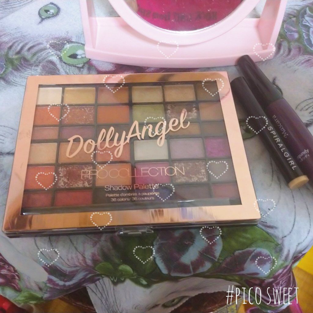 プロコレクション36カラー/Dolly Angel/アイシャドウパレットを使ったクチコミ（2枚目）