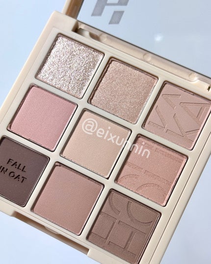 マイフェイブムードアイパレット 9カラー/HOLIKA HOLIKA/アイシャドウパレットを使ったクチコミ(1枚目)