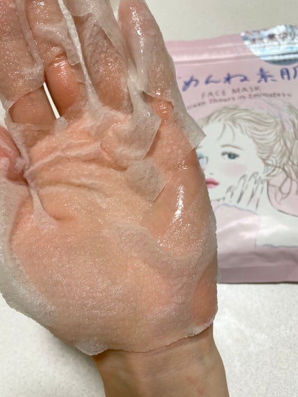 ごめんね素肌マスク/クリアターン/シートマスク・パックを使ったクチコミ(3枚目)