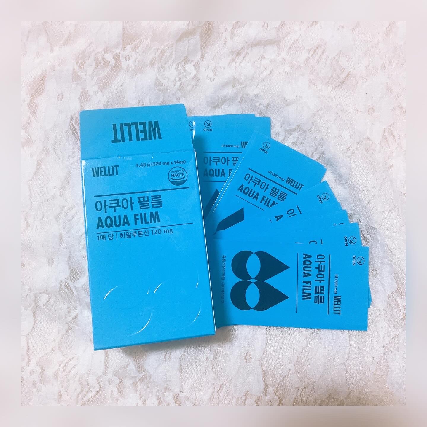 AQUA FILM/WELLIT/美容サプリメントを使ったクチコミ（1枚目）