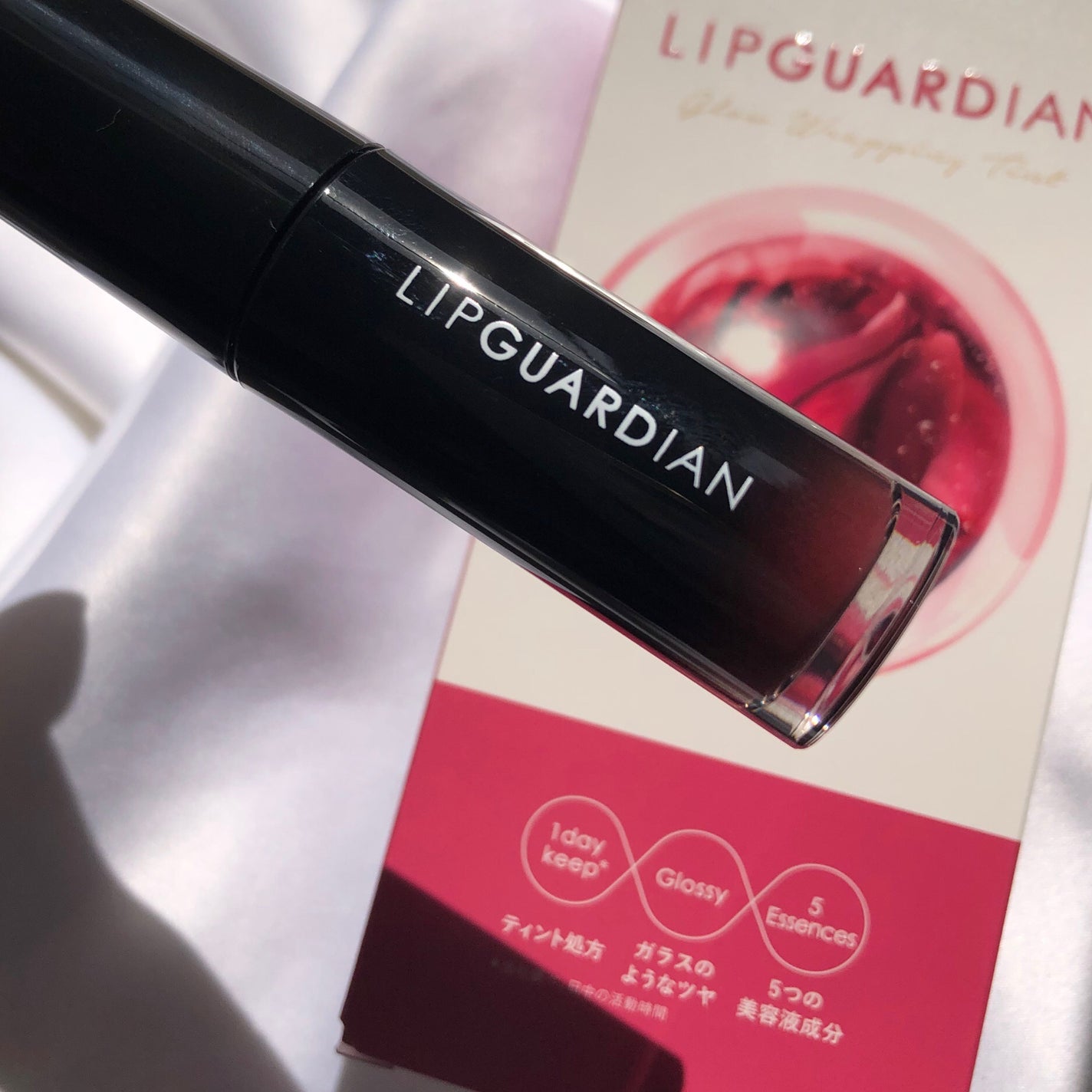 グロウラッピングティント/LIPGUARDIAN/リップティントを使ったクチコミ(2枚目)