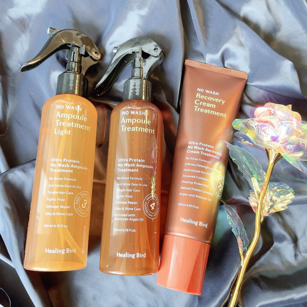 ノーウォッシュ リカバリー ヘアエッセンス クリーム トリートメント/Healing bird/ヘアマスク・ヘアパックを使ったクチコミ（1枚目）
