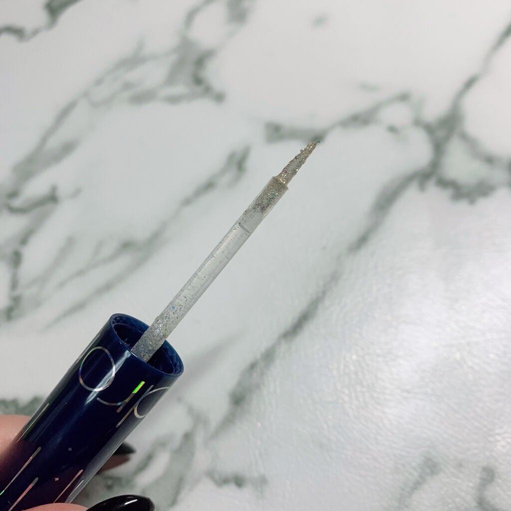 リキッド グリッター シャドウ/rom&nd/グリッターを使ったクチコミ(2枚目)