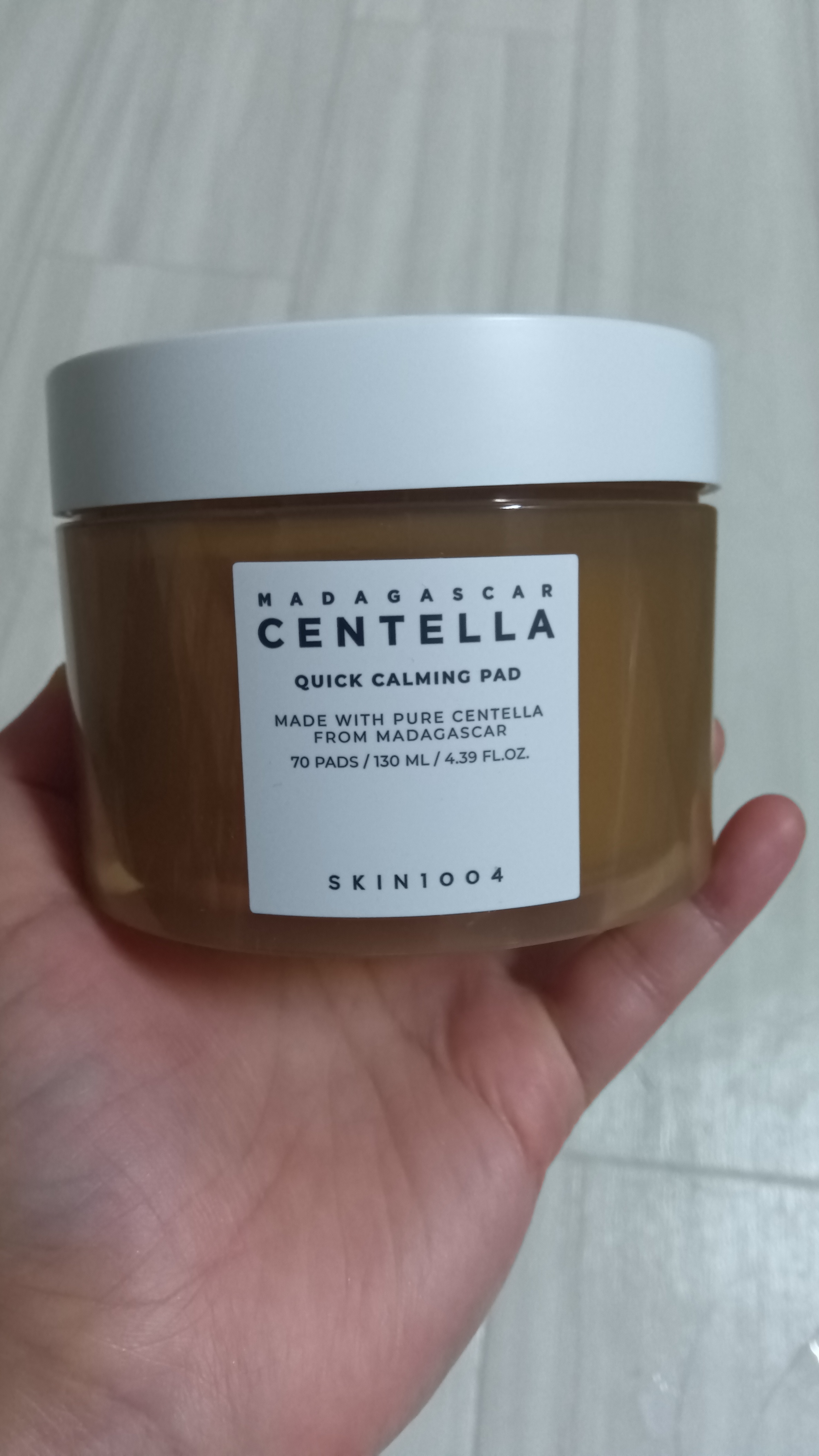 センテラ クイックカーミングパッド/SKIN1004/トナーパッドを使ったクチコミ（1枚目）
