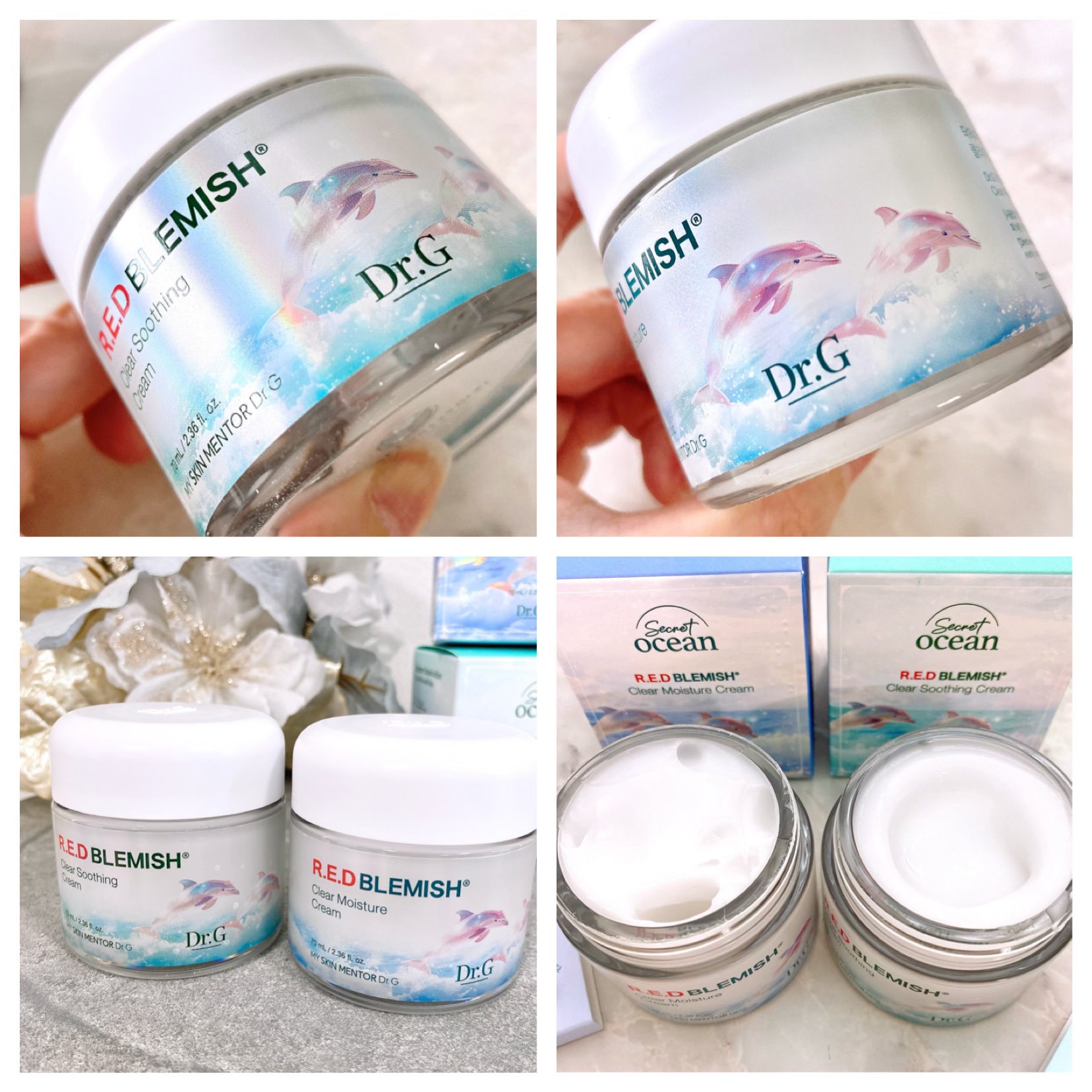 レッドブレミッシュ クリアモイスチャークリーム/Dr.G/フェイスクリームを使ったクチコミ（2枚目）