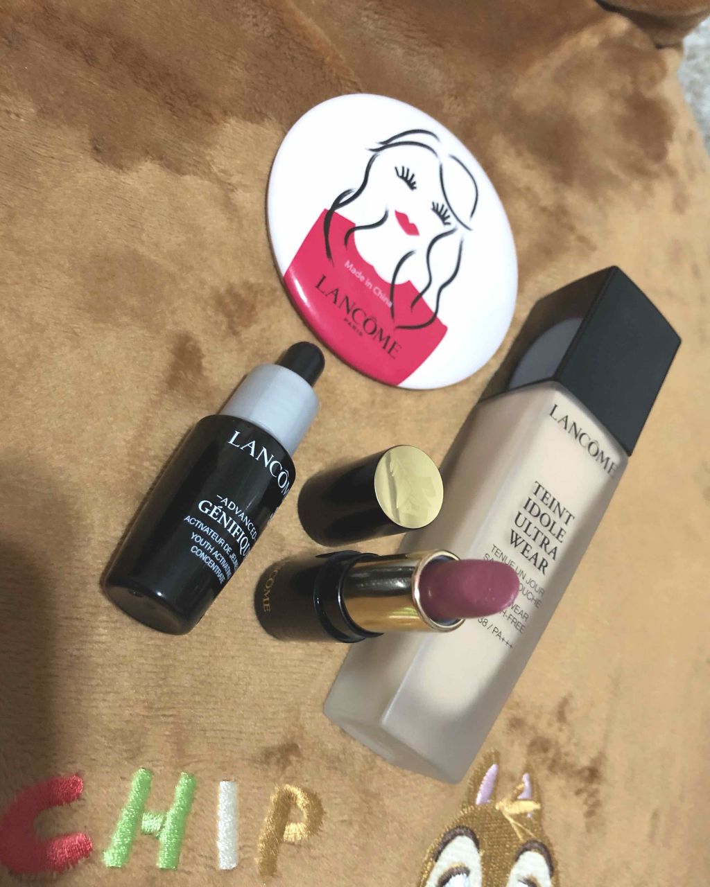 orange_blush_5kj on LIPS 「去年からずっっーーっぅと狙ってたランコムのタンイドル💜個数限定..」(1枚目)