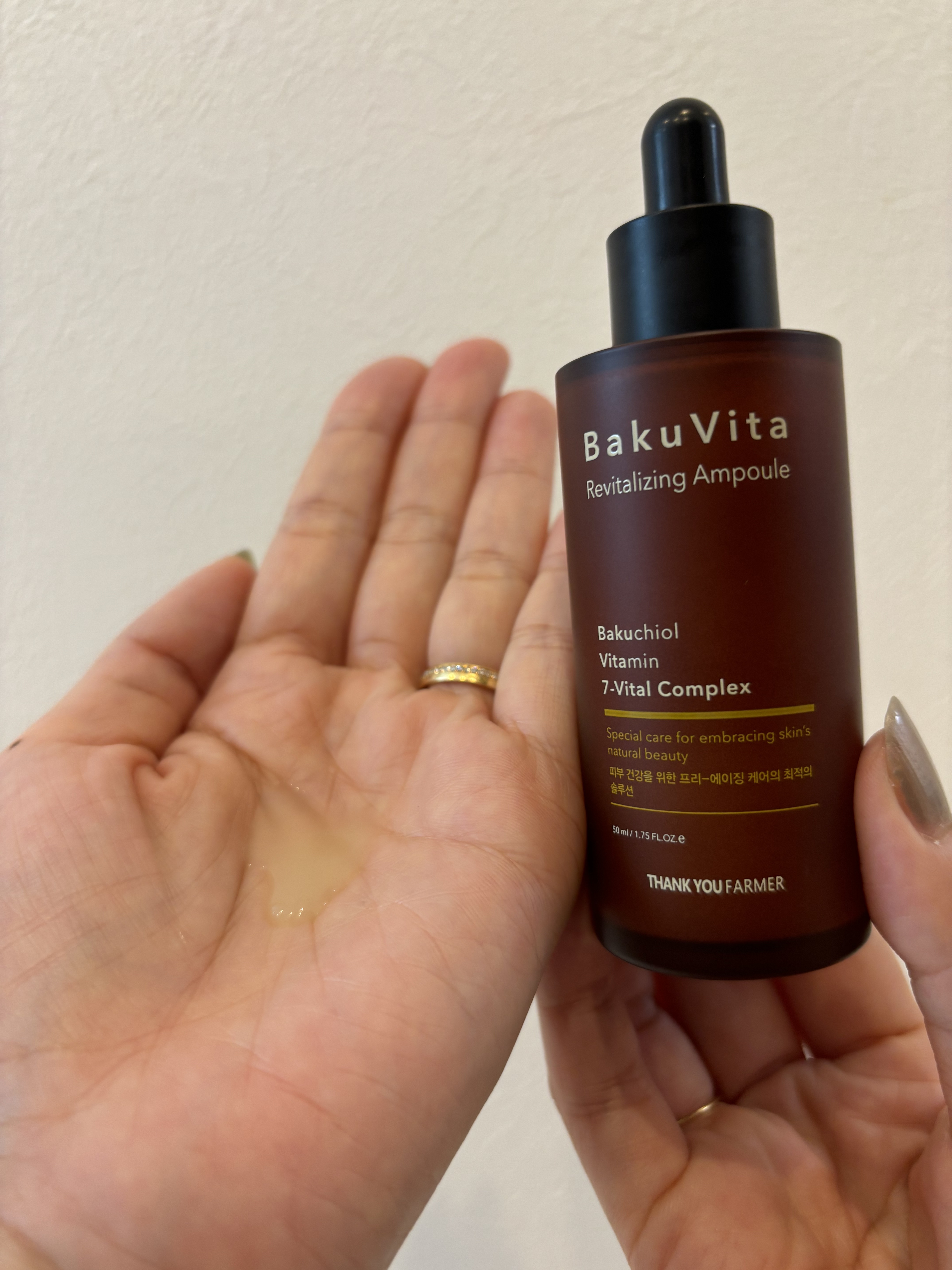 バクビタリバイタライジングアンプル/THANK YOU FARMER/美容液を使ったクチコミ（3枚目）