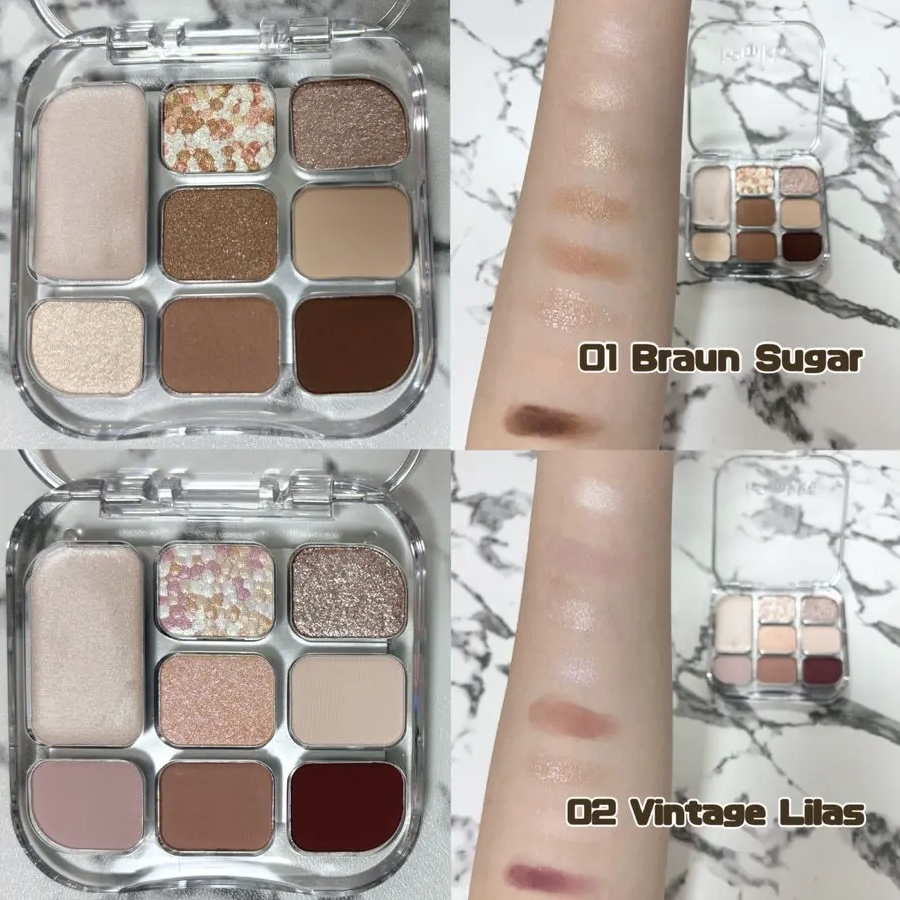 イロミッケ 8色アイシャドウパレット/iromikke/アイシャドウパレットを使ったクチコミ（2枚目）