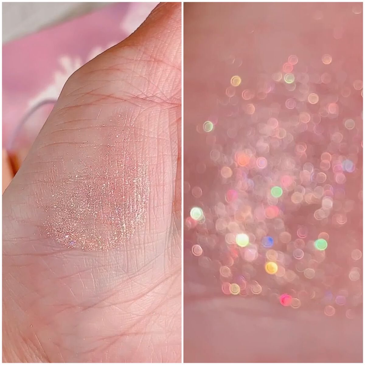 グリッターシャドウ/coou/グリッターを使ったクチコミ（3枚目）