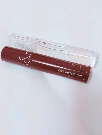 ジューシーラスティングティント/rom&nd/リップティントを使ったクチコミ(2枚目)