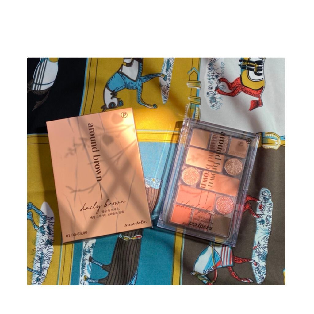 オールテイクムードテクニックパレット/PERIPERA/アイシャドウパレットを使ったクチコミ(1枚目)