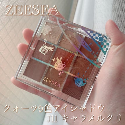 クォーツ 9色アイシャドウパレット(ドリームランドアイシャドウ)/ZEESEA/アイシャドウパレットを使ったクチコミ(1枚目)