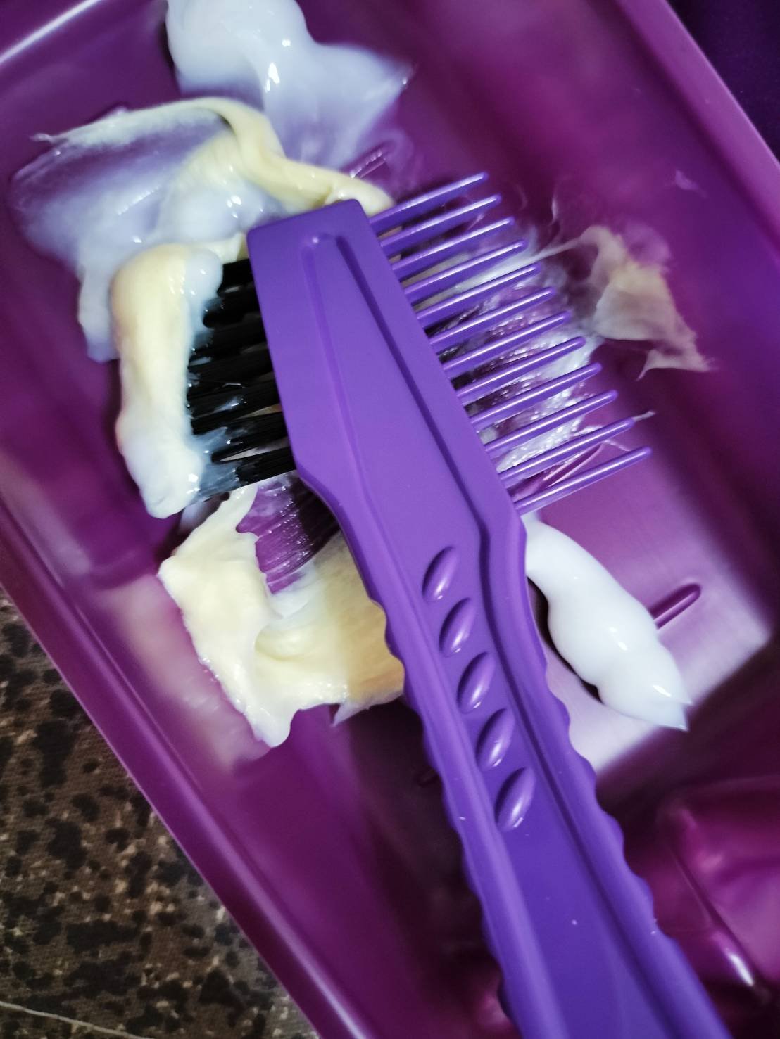 ウエラトーン ツープラスワン クリームタイプ 7PB/ウエラ/ヘアカラーを使ったクチコミ（3枚目）