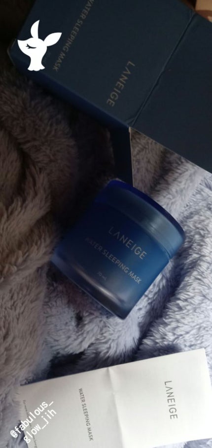 ウォータースリーピングパック/LANEIGE/フェイスクリームを使ったクチコミ(1枚目)