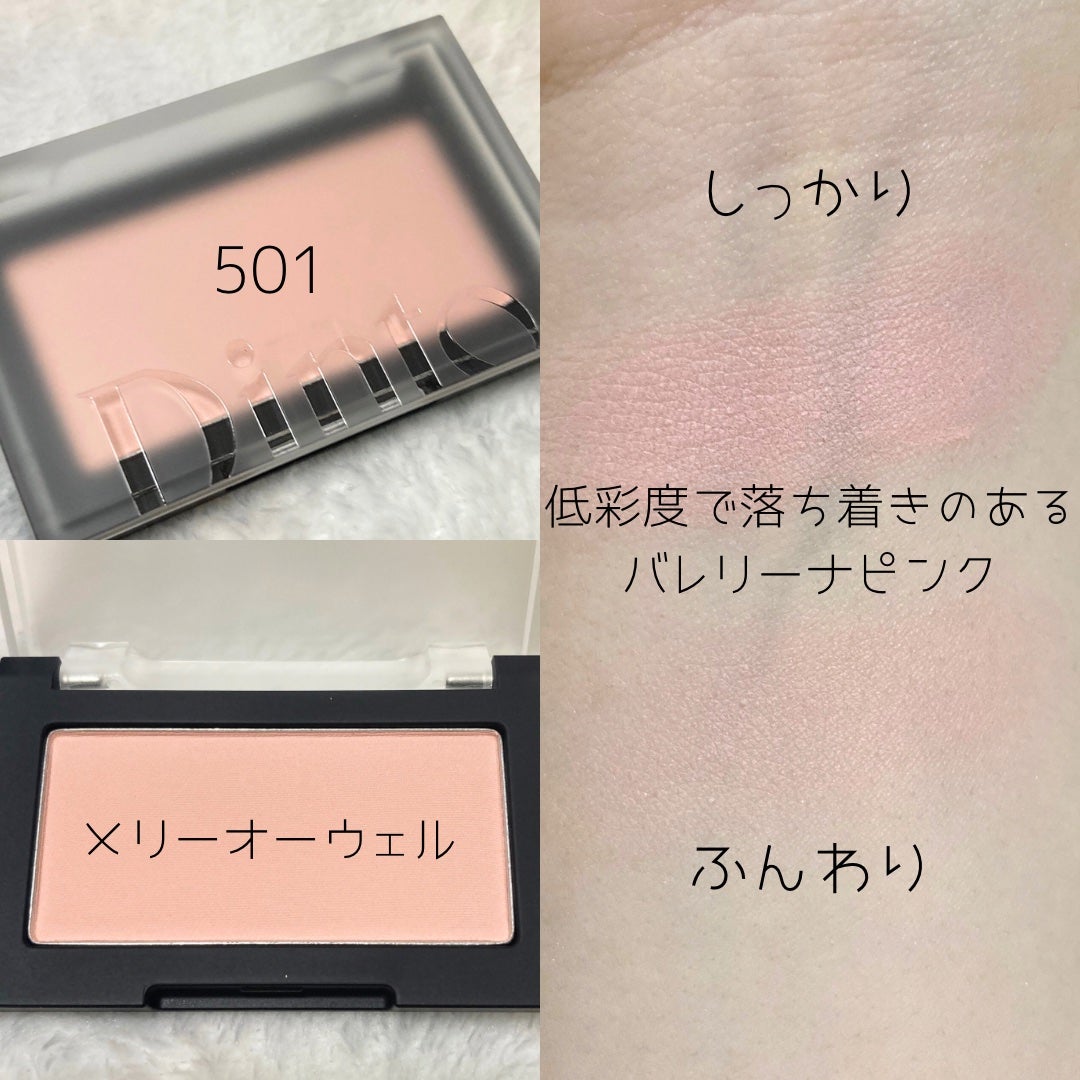 ブラーフィニシュブラッシャー/Dinto/パウダーチークを使ったクチコミ(1枚目)